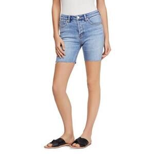Free People Avery Pacific Blue Bermuda Short